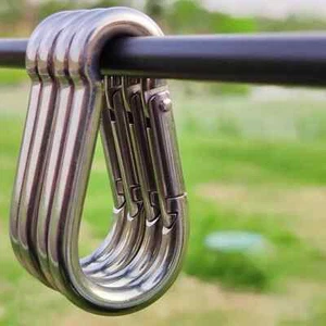 2x Clip Carabinr GANCHO A PRESIÓN EXTRA GRANDE ~ 12mm x 140mm ~ RESISTENTE, 510kg - Imagen 1 de 9