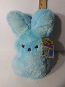 Reversable PEEPS Bunny - Blue Tie Dye/Solid Blue - 12" Tall Ships Fast - Picture 1 of 1