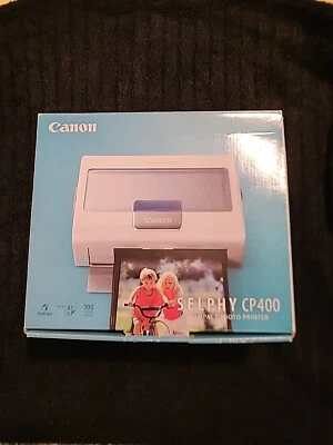 New Open Box Canon Selphy CP400 Compact Photo Printer  - Image 1 of 2