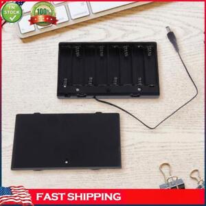 AA x 8 / AA x 8 Battery Holder/Case Enclosed Box With On-Off Switch/Leads