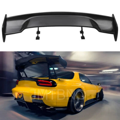 57" For Mazda RX-7 RX-8 Carbon Fiber Rear Trunk Spoilers Racing Wing GT Style - Image 1 of 4