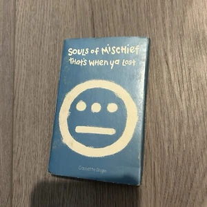 Vintage Souls Of Mischief cassette single tape thats when ya lost hiphop rap 90 - Picture 1 of 6