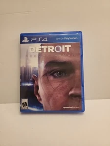 Detroit Become Human - Playstation 4 PS4 - Great Condition Free Shipping - Picture 1 of 3