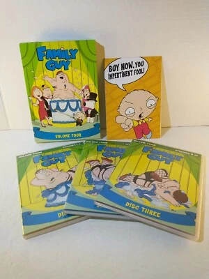 FAMILY GUY Volume Four 3-DVD Box Set 🎯 14 Episodes - image 1 of 3