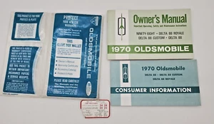 1970 Oldsmobile Owner's Manual Set Ninety Eight /Delta 88/Custom/Royale MORE EVC - Picture 1 of 14