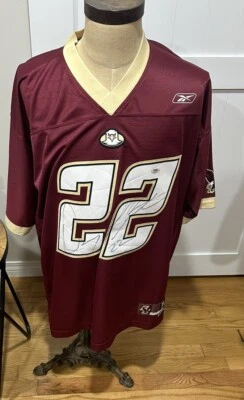 Vintage Doug Flutie Boston College #22 Signed Reebok Football Jersey PSA/COA - Image 1 of 4