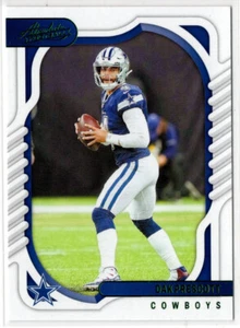2022 Panini Absolute Football Dak Prescott No. 21 Dallas Cowboys - Picture 1 of 2