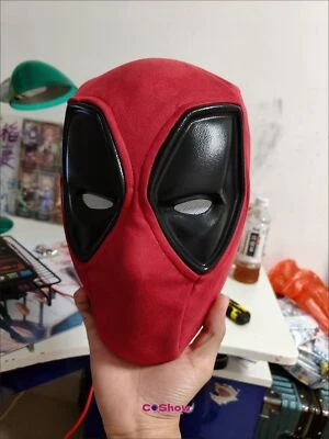 Deadpool 3 Mask Cosplay Wade Wilson Full Face PVC Solid Mask Helmet Halloween - Image 1 of 4