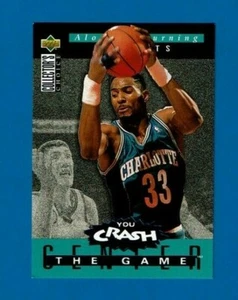 1994-95 Collector's Choice YOU CRASH THE GAME # R6 Alonzo Mourning Hornets - Picture 1 of 3