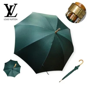 Louis Vuitton Umbrella Parapluie M70117 Taiga Parapluy Green Authentic # - Picture 1 of 15
