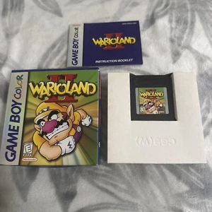 Wario Land II (Nintendo Game Boy Color, 1999) GBC autentico completo - Foto 1 di 6