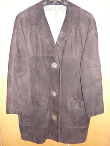 Lederjacke Wildlederjacke Gr. ca. 42 Leder Original Bewag Erzeugnis - Bild 1 von 6