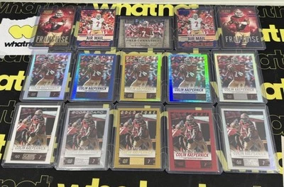 2014 Score Colin Kapernick Lot /20 /50 /99 /35 /79 Partial Rainbow - Image 1 of 2