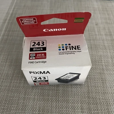 GENUINE Canon PIXMA PG-243 Black Ink Cartridge - Image 1 of 4