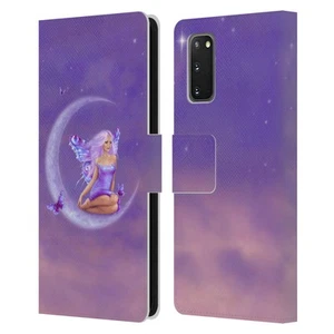 OFFICIAL RACHEL ANDERSON PIXIES LEATHER BOOK WALLET CASE FOR SAMSUNG PHONES 1 - Picture 1 of 21