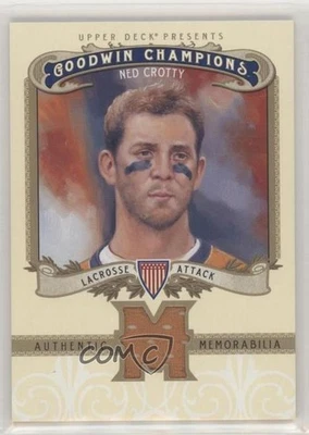 2012 Upper Deck Goodwin Champions Authentic Memorabilia Ned Crotty #M-NC - Image 1 of 2