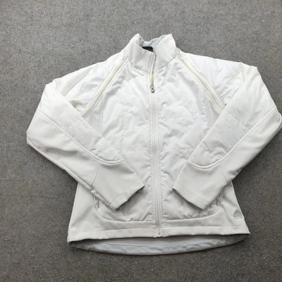 Nike ACG Jacket Womens Medium White Full Zip Softshell Windbreaker Outdoor Coat - Image 1 of 4