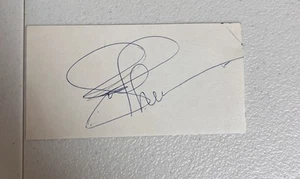 Joe Theismann Autographed Index Card - Picture 1 of 1