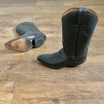 Sancho - Women’s Uk 5 - Mid Calf Cowboy Boots - Black - Lightly Worn - VGC - Image 1 of 4