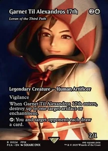 GARNET TIL ALEXANDROS 17TH Loran of the Third Pat) mtg NM Final Fantasy FCA Rare - Bild 1 von 1