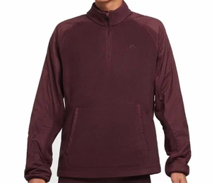 Nike Trail Polartec 1/4 Zip Fleece Running Top Burgundy FV9962-652 Herren Größe XL - Bild 1 von 5