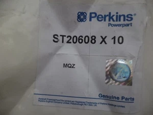 Perkins ST20608 METALLSCHEIBEN, 5330-99-943-4373, ORIGINAL, IN VERSIEGELTEN TÜTEN EX MOD - Bild 1 von 4