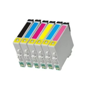 6 TINTA NON OEM PARA EPSON STYLUS PHOTO R340 T0481 T0482 T0483 T0484 T0485 T0486 - Imagen 1 de 1