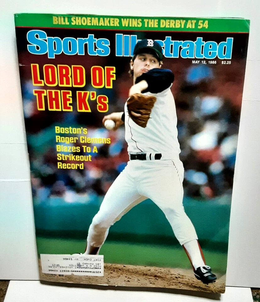 Sports Illustrated May 1986 Roger Clemens Boston Red Sox vintage magazine - Image 1 of 1