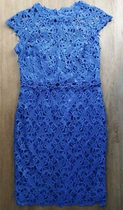 Barbara Schwarzer Kleid, Spitzenkleid, blau Gr. 40, Top - Bild 1 von 14