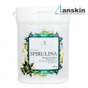 ANSKIN Modeling Mask Premium 240g #Spirulina Jelly Rubber Masks KOREA MADE - Picture 1 of 6