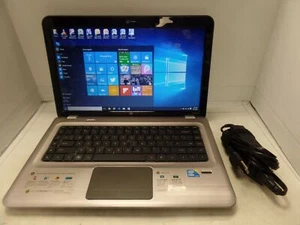 Brushed Aluminum 15.6" HP Pavilion DV6-3033CL 2.4GHz i5 6GB 500GB Win10 EXCLLENT - Picture 1 of 11