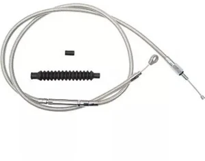 LA CHOPPERS LA-8100C13 12-14" Stainless Steel Braided Clutch Cable - Picture 1 of 1