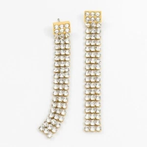 Touchstone Crystal by Swarovski NIGHT OUT Ohrringe vergoldet. - Bild 1 von 2