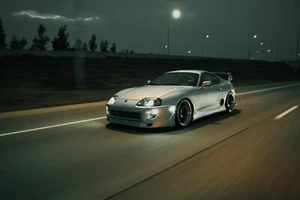 Toyota Supra Poster Wandbild Wohndeko Fotodrucke 16x24, 20x30, 24x36" - Bild 1 von 4