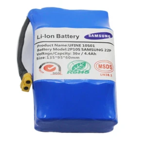 New 2P10S 36V 4.4Ah Li-Ion Battery for Hoverboard Balance Board Balance Scooter - Picture 1 of 5