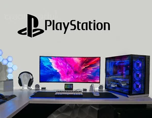 PlayStation Gaming Wall Stickers PlayStation Gaming Murals Decals Wall Art PS - Bild 1 von 8