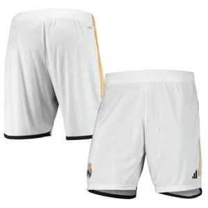 Adidas Real Madrid 23/24 Home Shorts HR3793 White MSRP $60 - Picture 1 of 4