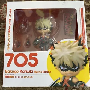 Nendoroid 705 Bakugo Katsuki MHA My Hero Academia (Missing two pieces) - Picture 1 of 11
