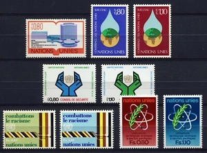 UN - GENEVA . 1977 Year Set (64-72) . Mint Never Hinged - Picture 1 of 1