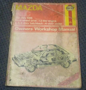 Vtg  Mazda GLC 1981-1985   Haynes Auto Car Repair Manual Book   - Imagen 1 de 2
