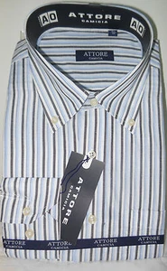 Camicia classica uomo Attore manica lunga collo Button down art 097 - Foto 1 di 11