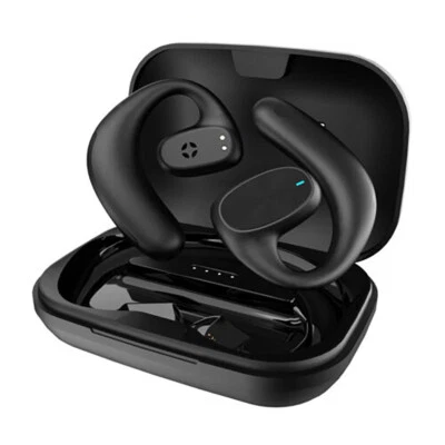 Bone Conduction Bluetooth Headset Wireless Stereo Earphones with Charging Case - Image 1 of 4