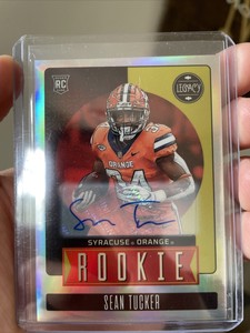 2023 Panini Legacy Football #161 Sean Tucker RC Rookie Silver Auto 