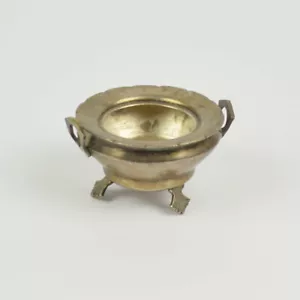 Old Silver Plated Bowl - Vintage - Tripod - Tripod - Bowl - - Picture 1 of 4