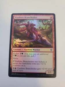 MTG Viashino Branchrider 150/281 Dominaria United Reverse Holo Red Fresh - Picture 1 of 12