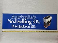 Original Double Sided Cardboard Peter Jackson 30s Cigarette Sign