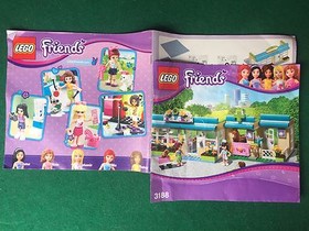 (B22) LEGO FRIENDS 3188 CATALOGO MONTAGGIO VETERINARIO Brochure Prospekt KATALOG