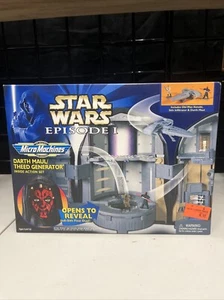 Micro Machines Star Wars Episodio I Darth Maul Theed Generador Juego ¡Raro! - Imagen 1 de 16