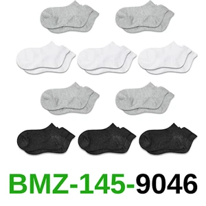 COZYOFFI Boys Girls Socks Ankle: Pair with Sneakers - Cotton Soft Athletic, M - Picture 1 of 5