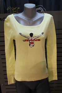 Chiemsee Women Longsleeve DART SP 90s Yellow New Vintage - Picture 1 of 7